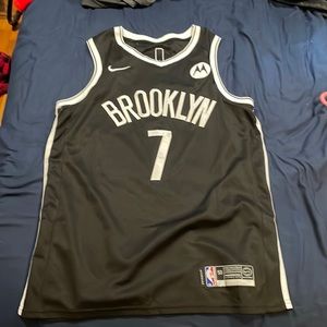 I’m selling a Kevin Durant jersey. Brooklyn Nets.
